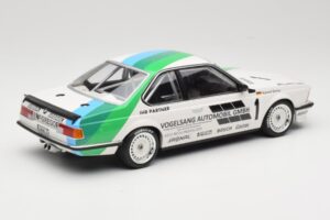 BMW 635 CSi E24 Vogelsang Automobile H. Grohs Winner Bergischer Löwe Zolder 1984 Minichamps 1:18 155842511 Metalli — kuva 2 / 6