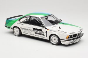 BMW 635 CSi E24 Vogelsang Automobile H. Grohs Winner Bergischer Löwe Zolder 1984 Minichamps 1:18 155842511 Metalli — kuva 4 / 6