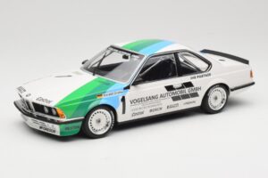 BMW 635 CSi E24 Vogelsang Automobile H. Grohs Winner Bergischer Löwe Zolder 1984 Minichamps 1:18 155842511 Metalli