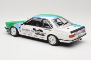 BMW 635 CSi E24 Vogelsang Automobile H. Grohs Winner Bergischer Löwe Zolder 1984 Minichamps 1:18 155842511 Metalli — kuva 5 / 6