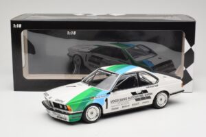 BMW 635 CSi E24 Vogelsang Automobile H. Grohs Winner Bergischer Löwe Zolder 1984 Minichamps 1:18 155842511 Metalli — kuva 6 / 6