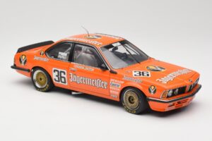 BMW 635CSi E24 Jagermeister #36 W. Brun / H. Grohs ETCC 1984 Minichamps 1:18 80430139185 Metalli — kuva 6 / 8
