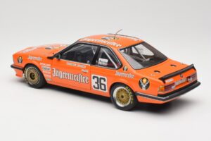 BMW 635CSi E24 Jagermeister #36 W. Brun / H. Grohs ETCC 1984 Minichamps 1:18 80430139185 Metalli — kuva 7 / 8