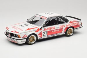 BMW 635CSi E24 Team Brun Motorsport #21 H. Grohs / T. Boutsen Spa 24 Hours 1985 Minichamps 1:18 155852521 Metalli