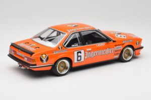 BMW 635CSi E24 Jagermeister #6 H. Stuck Bergischer Lowe Zolder DPM 1984 Minichamps 1:18 155842506 Metalli — kuva 2 / 6