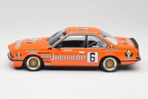 BMW 635CSi E24 Jagermeister #6 H. Stuck Bergischer Lowe Zolder DPM 1984 Minichamps 1:18 155842506 Metalli — kuva 3 / 6