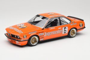 BMW 635CSi E24 Jagermeister #6 H. Stuck Bergischer Lowe Zolder DPM 1984 Minichamps 1:18 155842506 Metalli