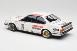 BMW 635CSi E24 Team Schnitzer Eterna #30 S. Bellof / S. Danner ETCC 1984 Minichamps 1:18 155832530 Metalli — kuva 5 / 6