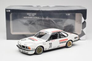 BMW 635CSi E24 Team Schnitzer Eterna #30 S. Bellof / S. Danner ETCC 1984 Minichamps 1:18 155832530 Metalli — kuva 6 / 6