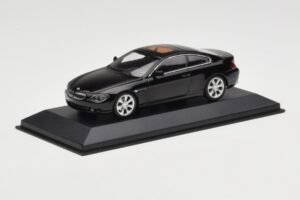 BMW 645i E63 Musta Minichamps 1:43 80420393306 Metalli — kuva 3 / 5