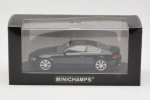 BMW 645i E63 Musta Minichamps 1:43 80420393306 Metalli — kuva 5 / 5