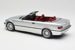 BMW Alpina B3 E36 3.2 Cabriolet Arctic Silver MCG 1:18 MCG18322 Metalli — kuva 7 / 8