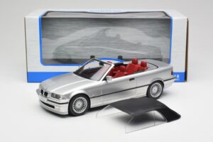 BMW Alpina B3 E36 3.2 Cabriolet Arctic Silver MCG 1:18 MCG18322 Metalli — kuva 8 / 8
