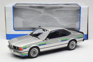 BMW Alpina B7 Turbo E24 Polaris Silver MCG 1:18 MCG18234 Metalli — kuva 6 / 6