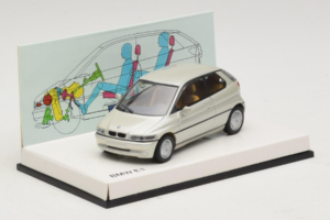 BMW E1 Valkoinen Minichamps 1:43 80429419919 Metalli — kuva 2 / 5
