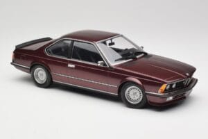 BMW 635 CSi E24 Karmesinrot Metallic Minichamps 1:18 155028105 Metalli — kuva 4 / 6