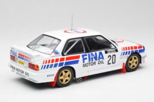 BMW E30 M3 #20 M. Duez / A. Lopes 1000 Lakes Rally 1989 IXO 1:18 18RMC132 Metalli — kuva 2 / 6
