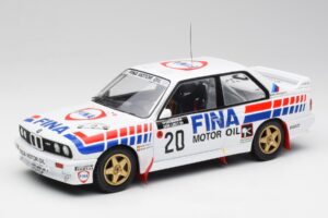 BMW E30 M3 #20 M. Duez / A. Lopes 1000 Lakes Rally 1989 IXO 1:18 18RMC132 Metalli