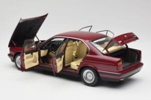 BMW 535i E34 Punainen Minichamps 1:18 100024002 Metalli — kuva 5 / 8
