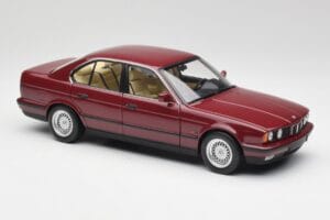 BMW 535i E34 Punainen Minichamps 1:18 100024002 Metalli — kuva 6 / 8