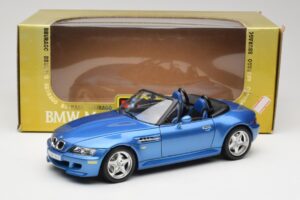 BMW Z3 E36 M Roadster Estoril Blue Bburago 1:18 3349-M1 Metalli — kuva 8 / 8
