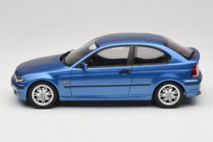BMW 318ti E46 Compact Estoril Blue Otto 1:18 OT462 Hartsi — kuva 3 / 6