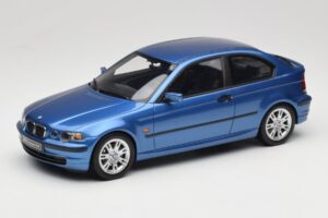 BMW 318ti E46 Compact Estoril Blue Otto 1:18 OT462 Hartsi