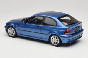 BMW 318ti E46 Compact Estoril Blue Otto 1:18 OT462 Hartsi — kuva 5 / 6