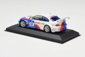 BMW M3 GTR E46 #42 J. Muller / D. Muller / H-J. Stuck / P. Lamy 24 Hours Nurburgring Winner 2004 Minichamps 1:43 444042342 Me — kuva 3 / 4