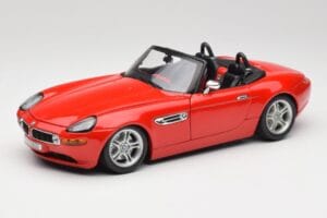 BMW Z8 E52 Punainen Bburago 1:18 Z8001 Metalli