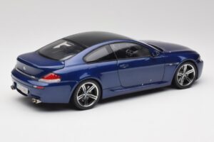 BMW M6 E63 Sininen Kyosho 1:18 80430413351 Metalli — kuva 3 / 8