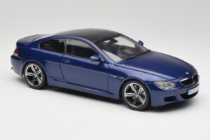 BMW M6 E63 Sininen Kyosho 1:18 80430413351 Metalli — kuva 6 / 8