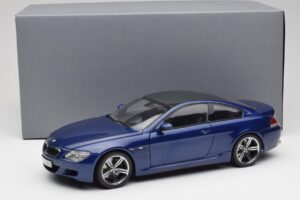 BMW M6 E63 Sininen Kyosho 1:18 80430413351 Metalli — kuva 8 / 8