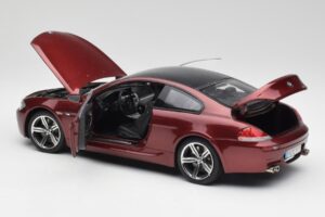 BMW M6 E63 Punainen Kyosho 1:18 80430398134 Metalli — kuva 5 / 8