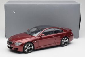 BMW M6 E63 Punainen Kyosho 1:18 80430398134 Metalli — kuva 8 / 8