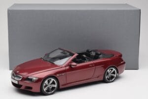 BMW M6 E64 Avoauto Punainen Kyosho 1:18 80430417423 Metalli — kuva 8 / 8