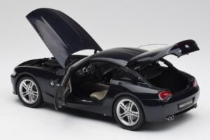 BMW Z4 E86 M Coupe Musta Kyosho 1:18 08583BK Metalli — kuva 5 / 8