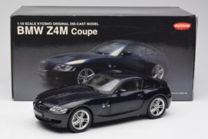 BMW Z4 E86 M Coupe Musta Kyosho 1:18 08583BK Metalli — kuva 8 / 8