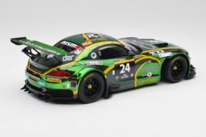 BMW Z4 E89 GT3 #24 Saudi Falcons K. Al Faisal / A. Binladen Dubai 24 Hours 2013 Minichamps 1:18 151132324 Metalli — kuva 2 / 6