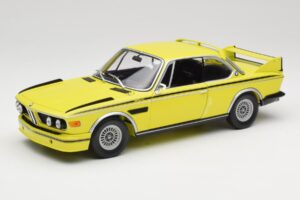 BMW 3.0 CSL E9 Keltainen Minichamps 1:18 180029028 Metalli
