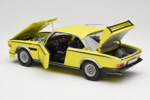 BMW 3.0 CSL E9 Keltainen Minichamps 1:18 180029028 Metalli — kuva 5 / 8