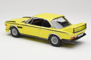 BMW 3.0 CSL E9 Keltainen Minichamps 1:18 180029028 Metalli — kuva 7 / 8