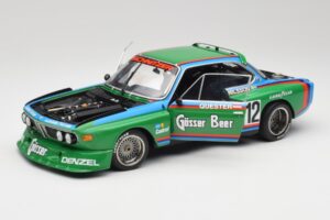 BMW 3.5 CSL E9 Gruppe 5 #12 H. Quester / G. Nilsson Zeltweg Winner 1976 Minichamps 1:18 180762012 Metalli — kuva 2 / 8