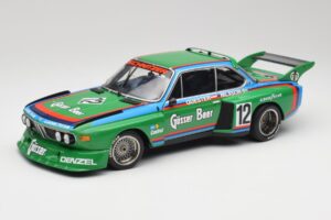 BMW 3.5 CSL E9 Gruppe 5 #12 H. Quester / G. Nilsson Zeltweg Winner 1976 Minichamps 1:18 180762012 Metalli