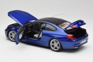 BMW M6 F13 San Marino Sininen Paragon 1:18 80432218737 Metalli — kuva 4 / 7