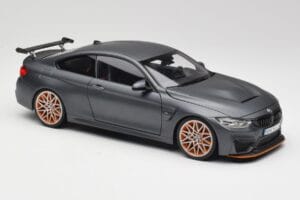 BMW M4 F82 GTS Frozen Harmaa Minichamps 1:18 80432411555 Metalli — kuva 6 / 8
