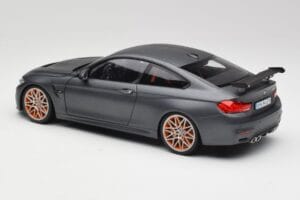 BMW M4 F82 GTS Frozen Harmaa Minichamps 1:18 80432411555 Metalli — kuva 7 / 8
