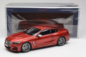 BMW M850i G15 Oranssi Metallic Norev 1:18 183285 Metalli — kuva 8 / 8