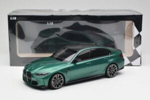 BMW M3 G80 Isle of Man Green Minichamps 1:18 155020200 Metalli — kuva 6 / 6