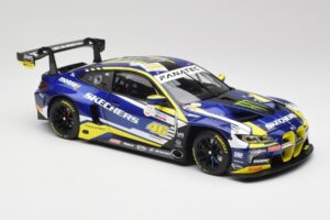 BMW M4 GT3 G82 #46 A. Farfus / V. Rossi Team WRT 24 Hours of Spa 2023 Minichamps 1:18 113232646 Metalli — kuva 6 / 8